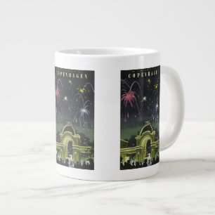 Taza De Café Gigante Canciones de viaje de la cosecha de Copenhague