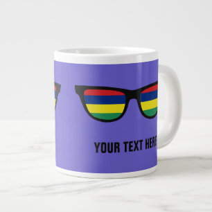 Taza De Café Gigante Canciones personalizados de Mauritius Shades