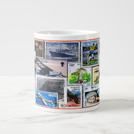 Taza De Café Gigante Caneca de porcelana extra