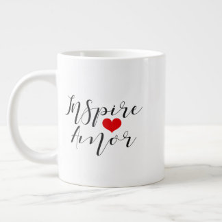 Taza De Café Gigante Caneca inspiradora de amor