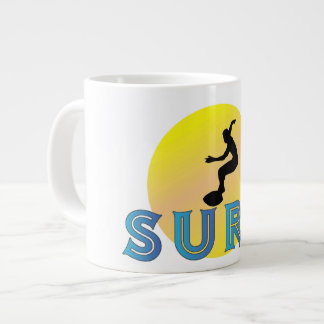 Taza De Café Gigante caneca jumbo personalizada  surf