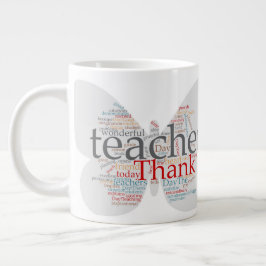 Taza De Café Gigante Caneca para professora