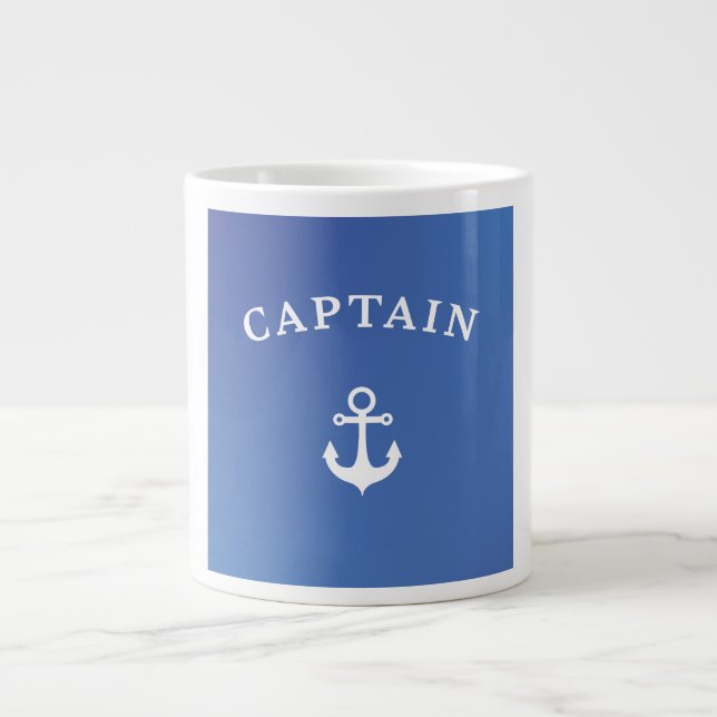 Taza De Café Gigante Capitán (Frente)