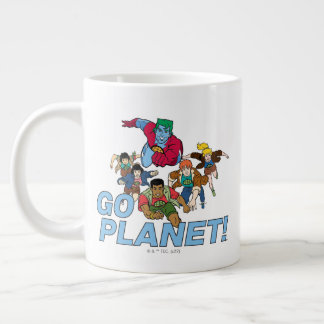 Taza De Café Gigante Capitán Planeta y los planetarios - ¡Vamos Planeta