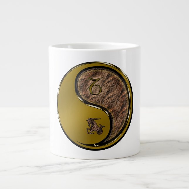 Taza De Café Gigante Capricornio (Frente)