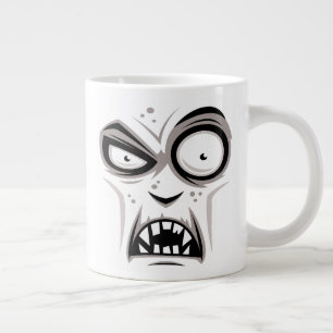 Taza De Café Gigante Cara de vampiro Nosferatu