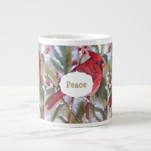 Taza De Café Gigante Cardenal rojo pacífico