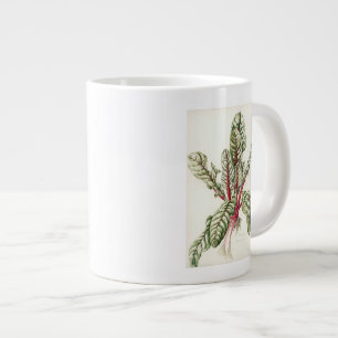 Taza De Café Gigante Cardo 1992 del ruibarbo