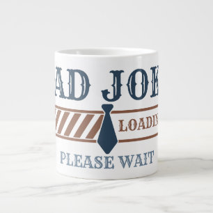 Taza De Café Gigante Cargando Chiste de Papá Divertido Día del Padre