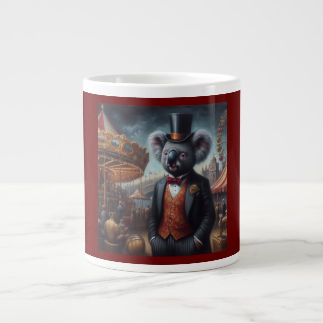 Taza De Café Gigante Carnaval de Koala (Frente)