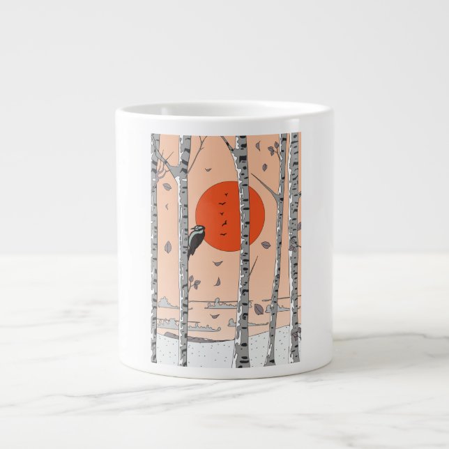 Taza De Café Gigante Carpintero (Frente)