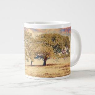 Taza De Café Gigante Carrera de OAK TREE HILL en la cima