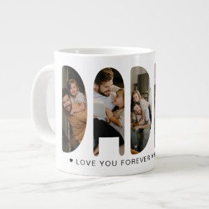 Taza De Café Gigante Cartas de fotos para el Día del Padre DADDY Café g