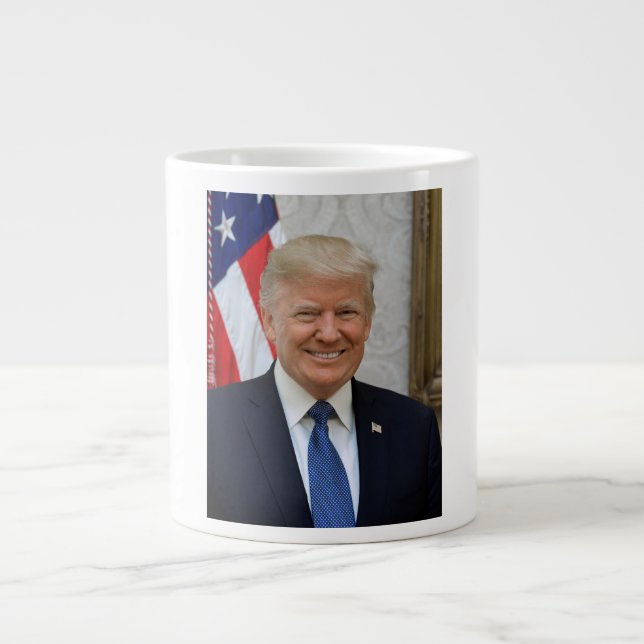 Taza De Café Gigante Casa Blanca del presidente estadounidense Donald T (Frente)