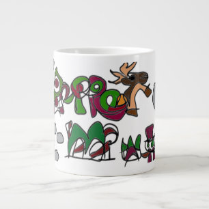 Taza De Café Gigante Casa de pan de jengibre juega tierra