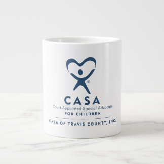 Taza De Café Gigante CASA de Travis County Coffee Mug