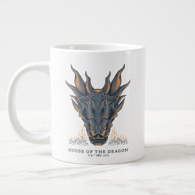 Taza De Café Gigante CASA DEL DRAGÓN | Altar de la Vela de Balerion (Izquierda)