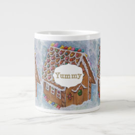 TAZA DE CAFÉ GIGANTE CASA GINGERBREAD
