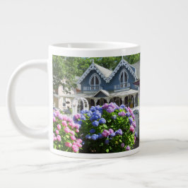 Taza De Café Gigante Casas de campo e hidrangeas - Viñedo de Martha