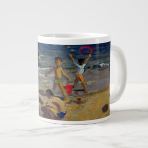 Taza De Café Gigante Castillo de arena Francia 1999