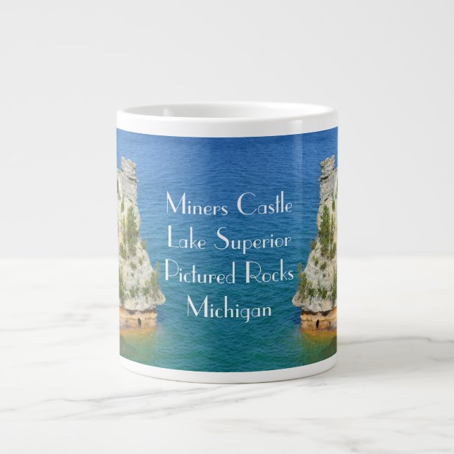 Taza De Café Gigante Castillo de Miners (Frente)
