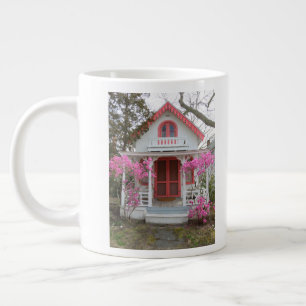 Taza De Café Gigante Castillo de primavera y victoriana - Viñedo de Mar