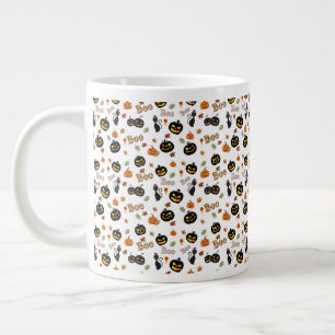 Taza De Café Gigante Cat Boo Halloween