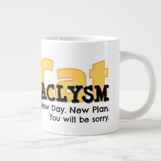 Taza De Café Gigante CatAclysm | No Regrets C. Posse Specialty Mug