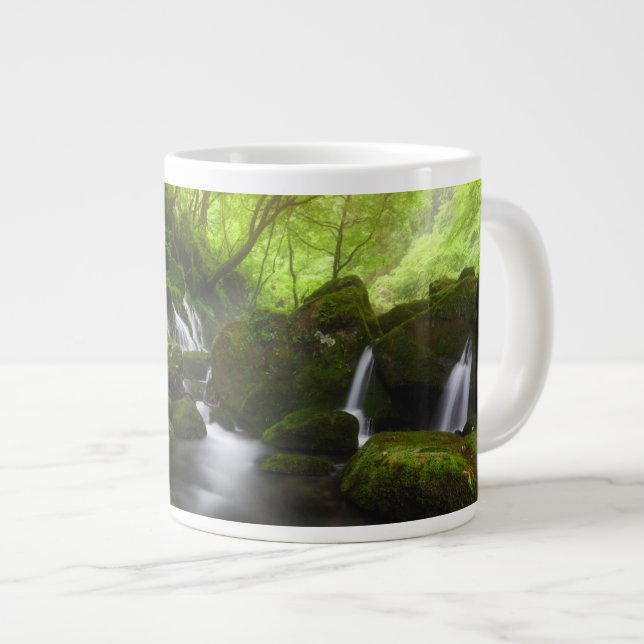 Taza De Café Gigante Cataratas | Cataratas de Satoyama Kisakata (Derecha)
