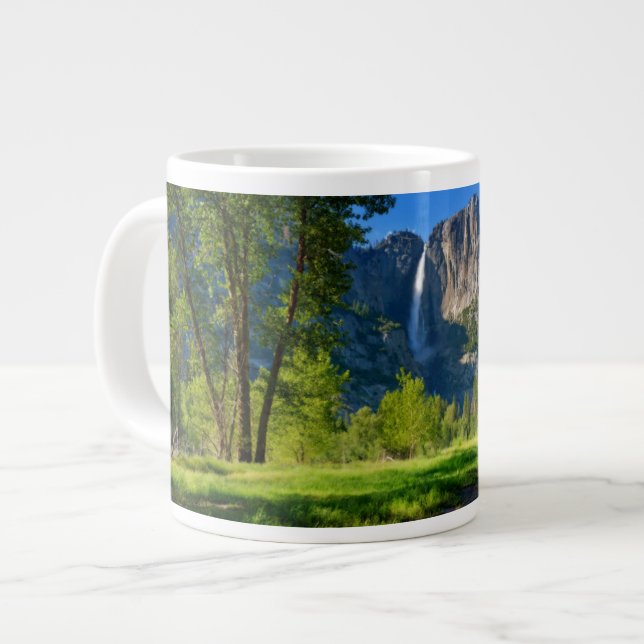 Taza De Café Gigante Cataratas | Cataratas Yosemite, California (Izquierda)