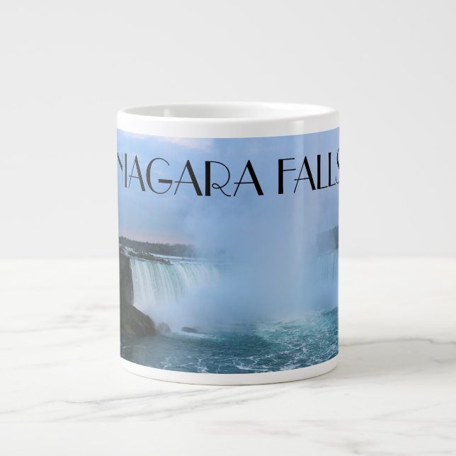 Taza De Café Gigante Cataratas del Niágara (Frente)
