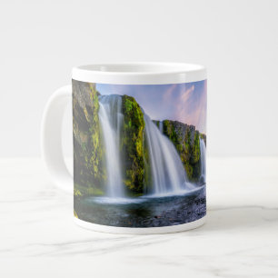 Taza De Café Gigante Cataratas Kirkjufellsfoss, Islandia