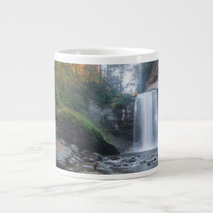 Taza De Café Gigante Cataratas Mirando cascadas de vidrio
