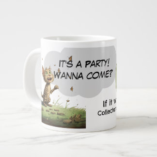 Taza De Café Gigante CatErpillar | It’s a Party! C. Posse Specialty Mug