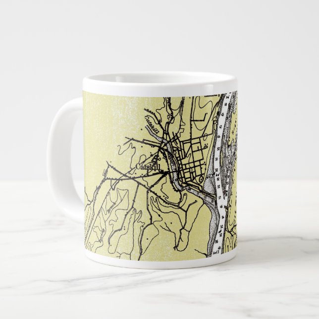 Taza De Café Gigante Catskill (1908) coffee mug (Izquierda)