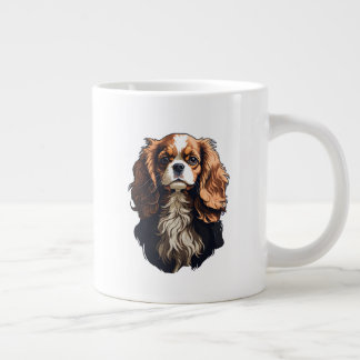 Taza De Café Gigante Cavalier King Charles spaniel dog