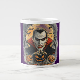 Taza De Café Gigante Cazavampiros sedientos bajo la luna llena