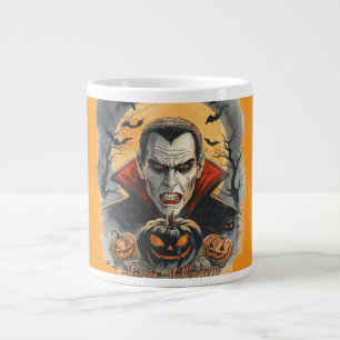 Taza De Café Gigante Cazavampiros sedientos bajo la luna llena
