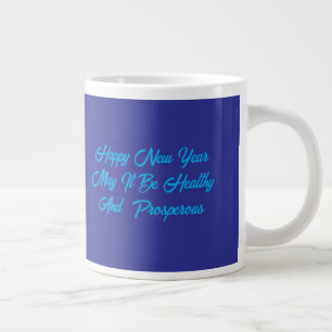 Taza De Café Gigante Celebración de Nochevieja El Año Viejo