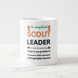 Taza De Café Gigante Celebrando el impacto inolvidable de un Scout