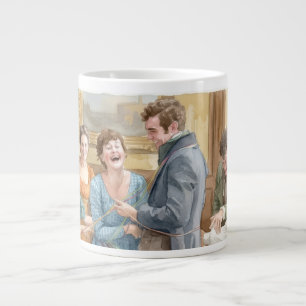Taza De Café Gigante Celebrando la felicidad de Mary y Tom en TOBS