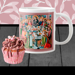 Taza De Café Gigante Cena en Betania (M 055)