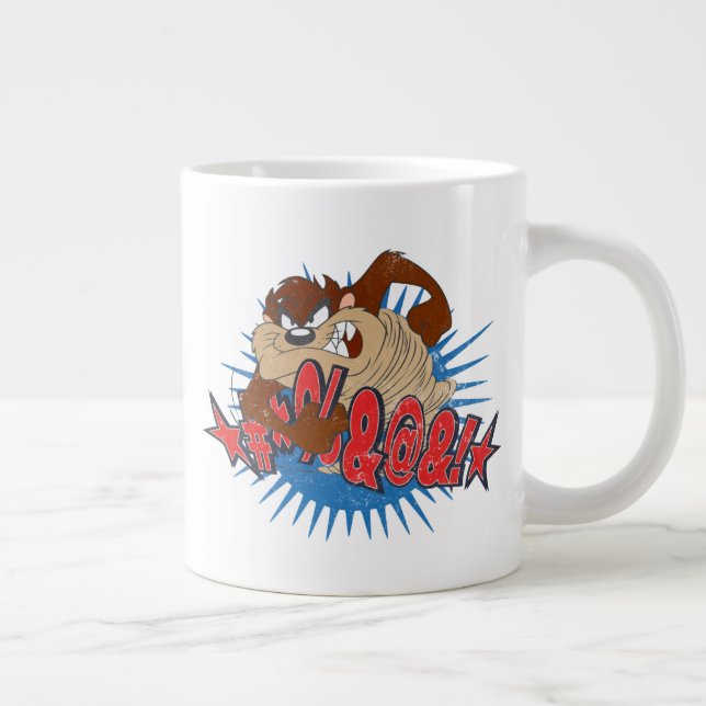 Taza De Café Gigante Censura de TAZ™ (Derecha)