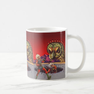 Taza De Café Gigante Centopé de la Ciencia Ficción Antigüa Guer