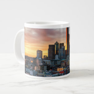 Taza De Café Gigante Centro y Seattle céntrica, Seattle de Columbia