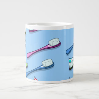 Taza De Café Gigante Cepillos de dientes