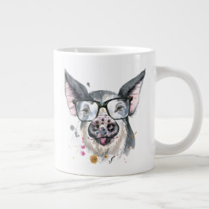 Taza De Café Gigante Cerdo de moda