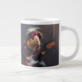 Taza De Café Gigante Cerdo de Rock n Roll