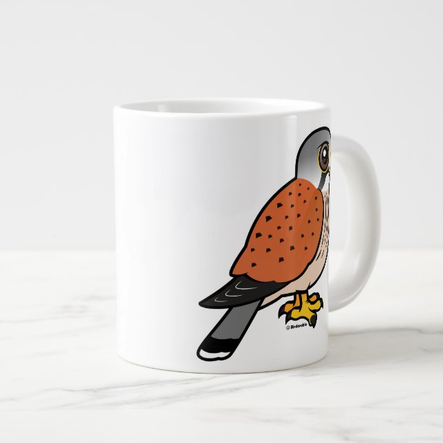 Taza De Café Gigante Cernícalo común (Derecha)