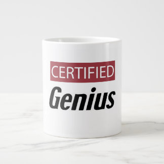 Taza De Café Gigante Certified Genius